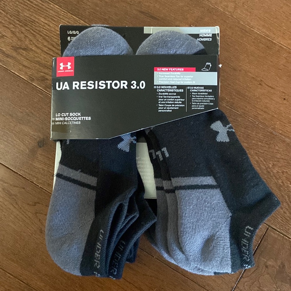 Under armour 6pk socks